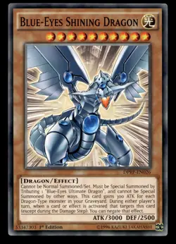 Blue-Eyes Shining Dragon DPRP-EN026 Rivals of the Pharaoh Yu-Gi-Oh NM - Image 1