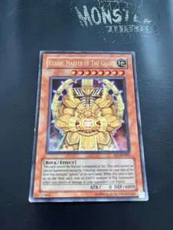 YUGIOH EXXOD MASTER OF THE GUARD ULTRA RARE SD7-EN001 MIXED EDITIONS PLAYED - Image 1