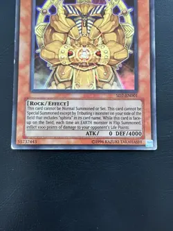 YUGIOH EXXOD MASTER OF THE GUARD ULTRA RARE SD7-EN001 MIXED EDITIONS PLAYED - Image 4