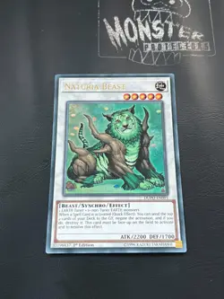 YUGIOH NATURIA BEAST ULTRA RARE DUPO-EN091 1ST EDITION - Image 1