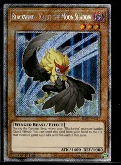 Blackwing - Kalut the Moon Shadow (Platinum Secret Rare) Quarter Century Bonanza - Image 1