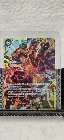 OP10-118 Monkey.D.Luffy SEC Alt Art One Piece TCG English Card - Image 3