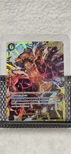 OP10-118 Monkey.D.Luffy SEC Alt Art One Piece TCG English Card - Image 5