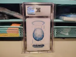 Koromon BT5-001 CGC 10 Gem Mint Digimon Card Game June Premier TO The Event June - Image 2