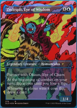 Zndrsplt, Eye of Wisdom (Secret Lair) FOIL PROMO MINT CARD (467518) ABUGames - Image 2