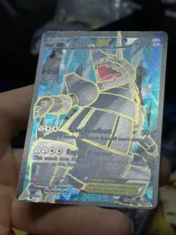 Aggron EX 153/160 XY Primal Clash 2015 Full Art Holo Pokemon Card TCG - Image 5