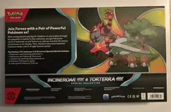 Pokemon Trading Card Game Incineroar ex & Torterra ex Special Collection Box NEW - Image 3