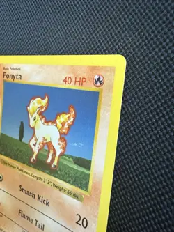 Pokemon Ponyta 60/102 1st Edition Shadowless Base Set Card Unplayed Near Mint - Image 3