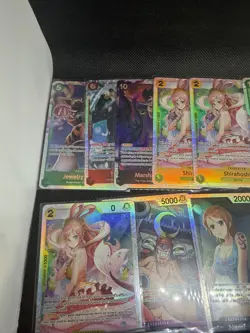 One Piece TCG- Mixed Sets 17 Cards SR lot Monkey D Luffy - Image 3