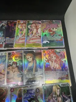 One Piece TCG- Mixed Sets 17 Cards SR lot Monkey D Luffy - Image 4