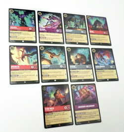 Disney Lorcana Theme Lot - Gargoyles Theme Lot of 10 Cards - Image 1