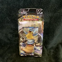 V battle deck Blastoise THEME DECK TCG POKEMON CARD DECK - Image 1