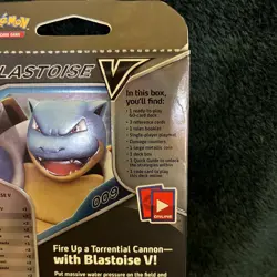 V battle deck Blastoise THEME DECK TCG POKEMON CARD DECK - Image 4