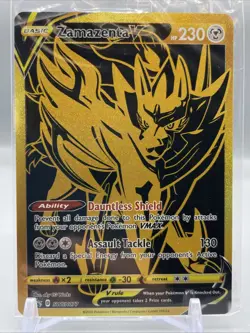 Sealed Promo: Zamazenta V SWSH077 Back Star Promo Pokemon Card, NM - Image 1