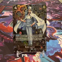 Rob Lucci OP05-093 SP Alt Art One Piece Card TCG English Near Mint - Image 1