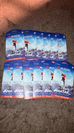 Magic The Gathering Avatar Play Booster (12 Packs) - Image 1