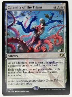 Calamity of the Titans R Commander Masters 713 NM - Image 1