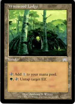 MTG Wirewood Lodge #329 NearMint-MNT Magic The Gathering - Image 1