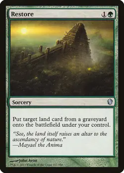 Restore [Commander 2013] Lightly Played - Image 1