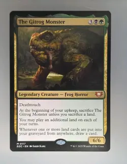 The Gitrog Monster 117 Commander: Edge of Eternities Magic the Gathering MTG - Image 1