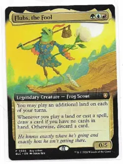 Flubs the Fool - Buy-a-box Promo - Bloomburrow -MTG - NM - Image 1
