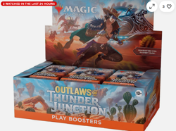 Magic: The Gathering Outlaws of Thunder Junction Play Booster Box - MTG OTJ - Image 1