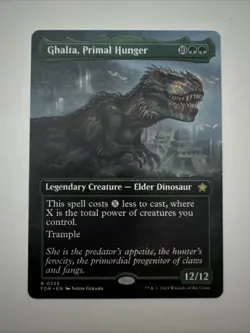 Ghalta, Primal Hunger (Borderless) Foundations Regular - Image 1