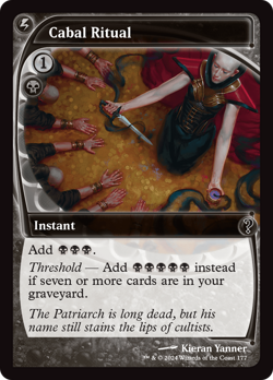 Cabal Ritual (Future Sight) [Mystery Booster 2] Magic MTG - Image 1