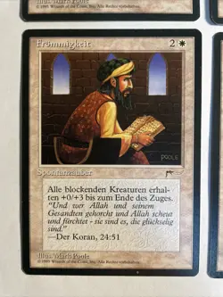 4x Renaissance Frommigkeit NM Magic Karte Magic The Gathering Mtg - Image 2