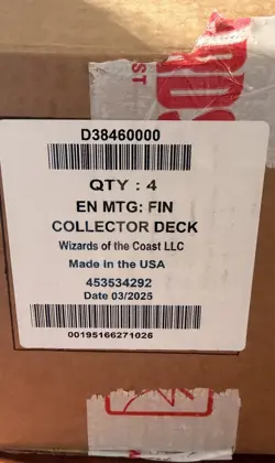 Brand New Sealed MTG Final Fantasy Collector Commander Decks Full Set - Image 3