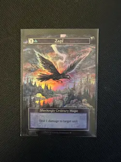 Zap Foil Ordinary Sorcery Contested Realm Gothic - Image 1