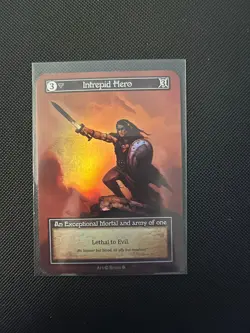 Intrepid Hero Exceptional Foil Sorcery Contested Realm Gothic - Image 1