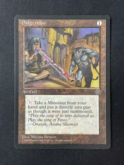 MTG Homelands Didgeridoo RESERVED LIST LP - Image 1