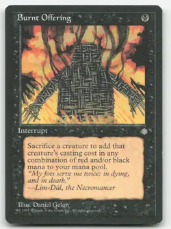 MTG Ice Age Burnt Offering MP - Image 1