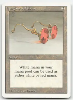 MTG Revised Edition Sunglasses of Urza MP - Image 1