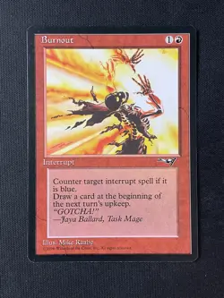 MTG Alliances Burnout LP Uncommon - Image 1