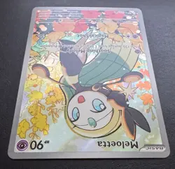 Meloetta 026 Illustration Rare Promo English Phantasmal Flames Pokemon TCG NM - Image 3