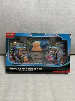 Pokemon TCG Snorlax EX & Blissey EX Special Collection Box - New Sealed - Image 1