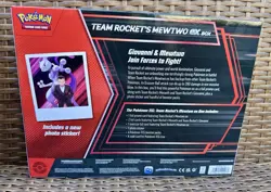 5x Pokemon Trading Card Game Team Rocket's Mewtwo EX Box - Destined Rivals - Image 3