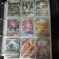 Pokemon TCG Mixed Card Binder (includes 20-40$ 2008 Dusknoir lvl gold X card) - Image 2