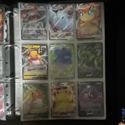Pokemon TCG Mixed Card Binder (includes 20-40$ 2008 Dusknoir lvl gold X card) - Image 4
