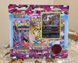 2014 Pokemon XY Phantom Forces 3 Pack Blister Darkrai XY22 Promo Gengar SEALED! - Image 1
