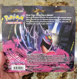 2014 Pokemon XY Phantom Forces 3 Pack Blister Darkrai XY22 Promo Gengar SEALED! - Image 5