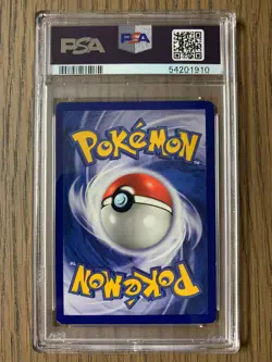 PSA 8 - Pokemon DEVOLUTION SPRAY - 1st EDITION Shadowless Base Set - 72/102 RARE - Image 2