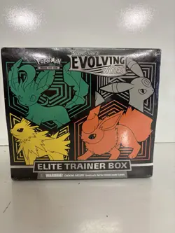 Pokemon TCG Sword and Shield Evolving Skies Elite Trainer Box ETB Factory Sealed - Image 1