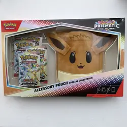 Pokemon TCG Scarlet & Violet Prismatic Evolutions Eevee Accessory Pouch SEALED - Image 1