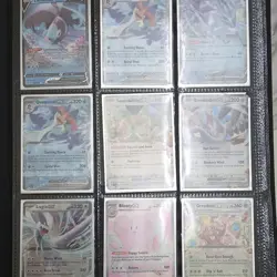 Pokemon TCG Paldean Fates Card Lot GX V Holo Full Art Pikachu Lugia Rayquaza - Image 1