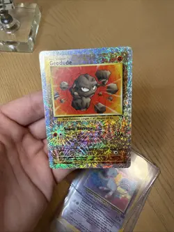 Pokemon Geodude Reverse Holo Foil - 77/110 Legendary Collection #77 MP - Image 1