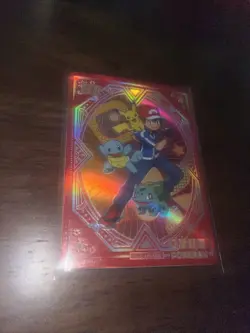 Ash Ketchum HR KDJL-HR-002 Eif Baby Chinese Pokemon Trainer Card US seller - Image 1
