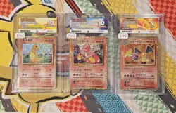 Pokemon Sequential Ace 10&9 Charmander, Charmeleon, Charizard 003/032 Classic - Image 1